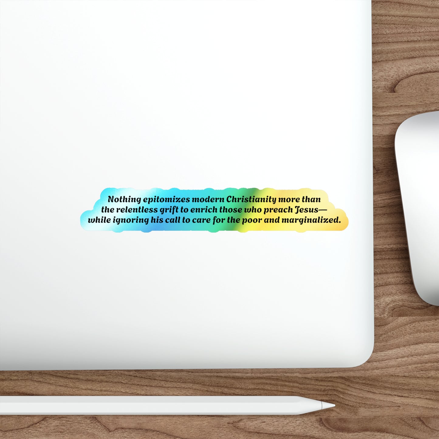 Relentless Grift - Holographic Die-cut Sticker