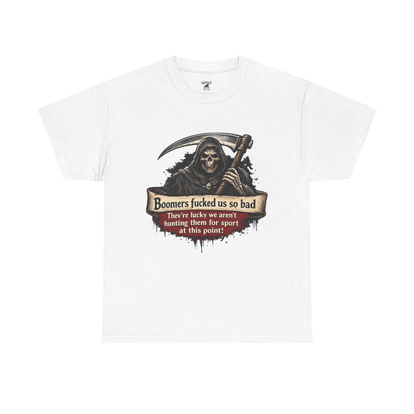 Boomers Fucked Us - Unisex Heavy Cotton Tee