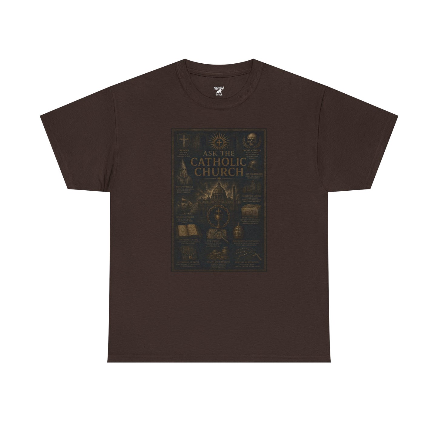Ask the Church - Unisex Heavy Cotton Tee