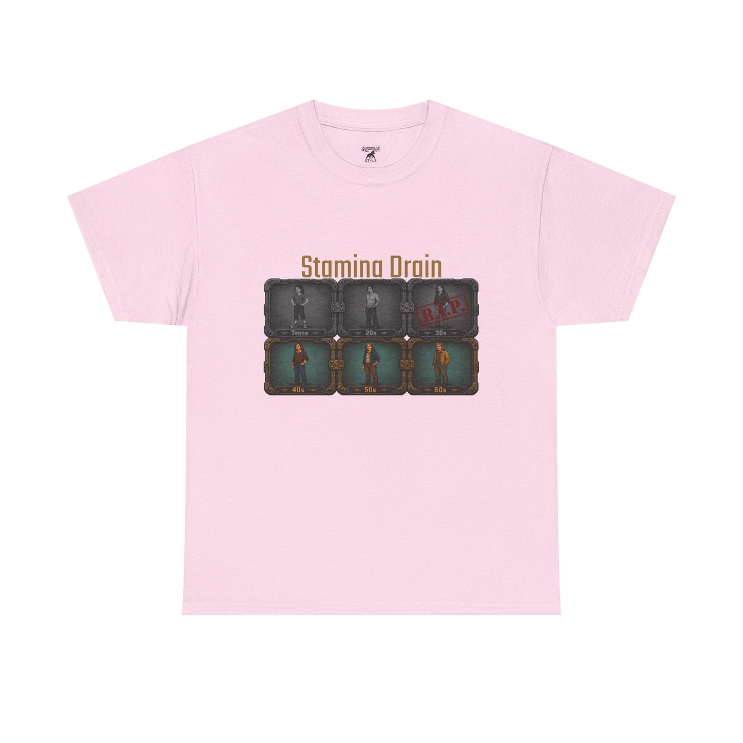 Stamina Drain - Unisex Heavy Cotton Tee