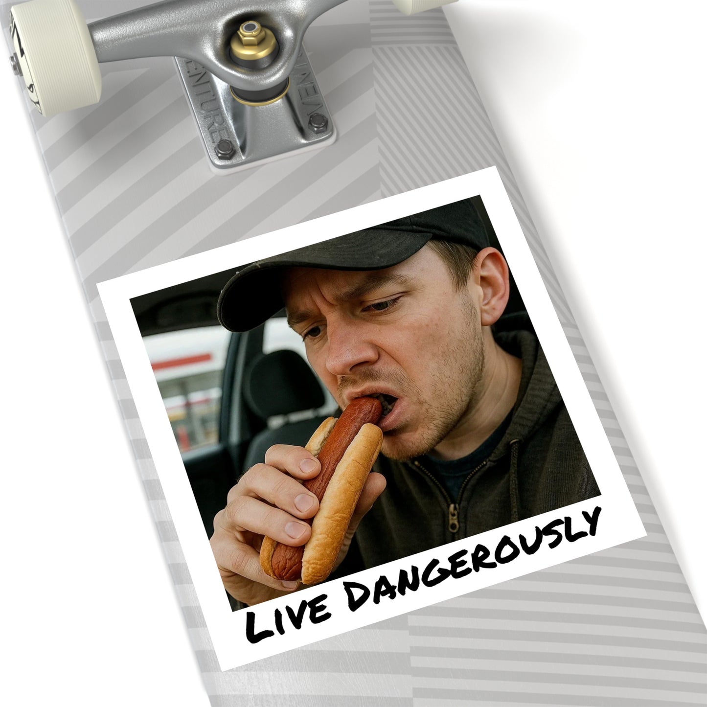 Liver Dangerously - Square Stickers