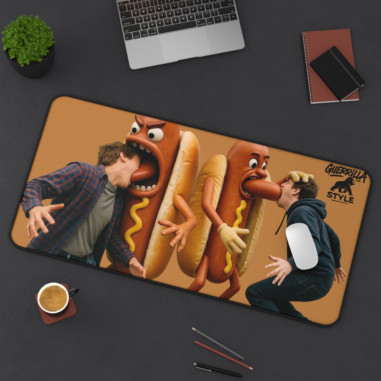 The Hotdog Chronicles - Desk Mat