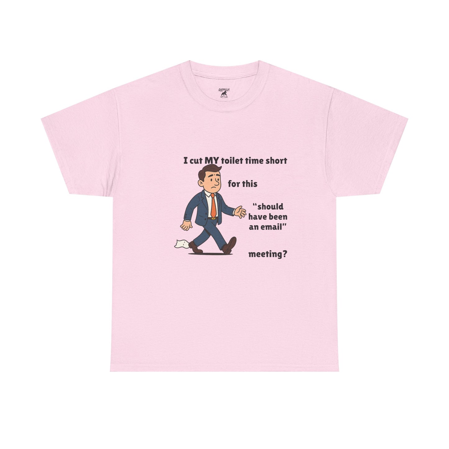 Toilet Time - Unisex Cotton Crew Tee