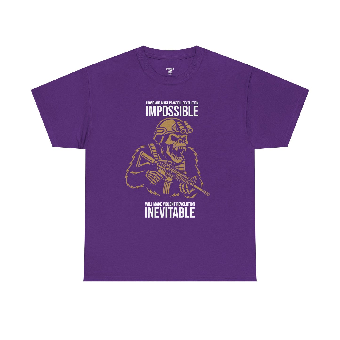 Peaceful Revolution - Unisex Heavy Cotton Tee