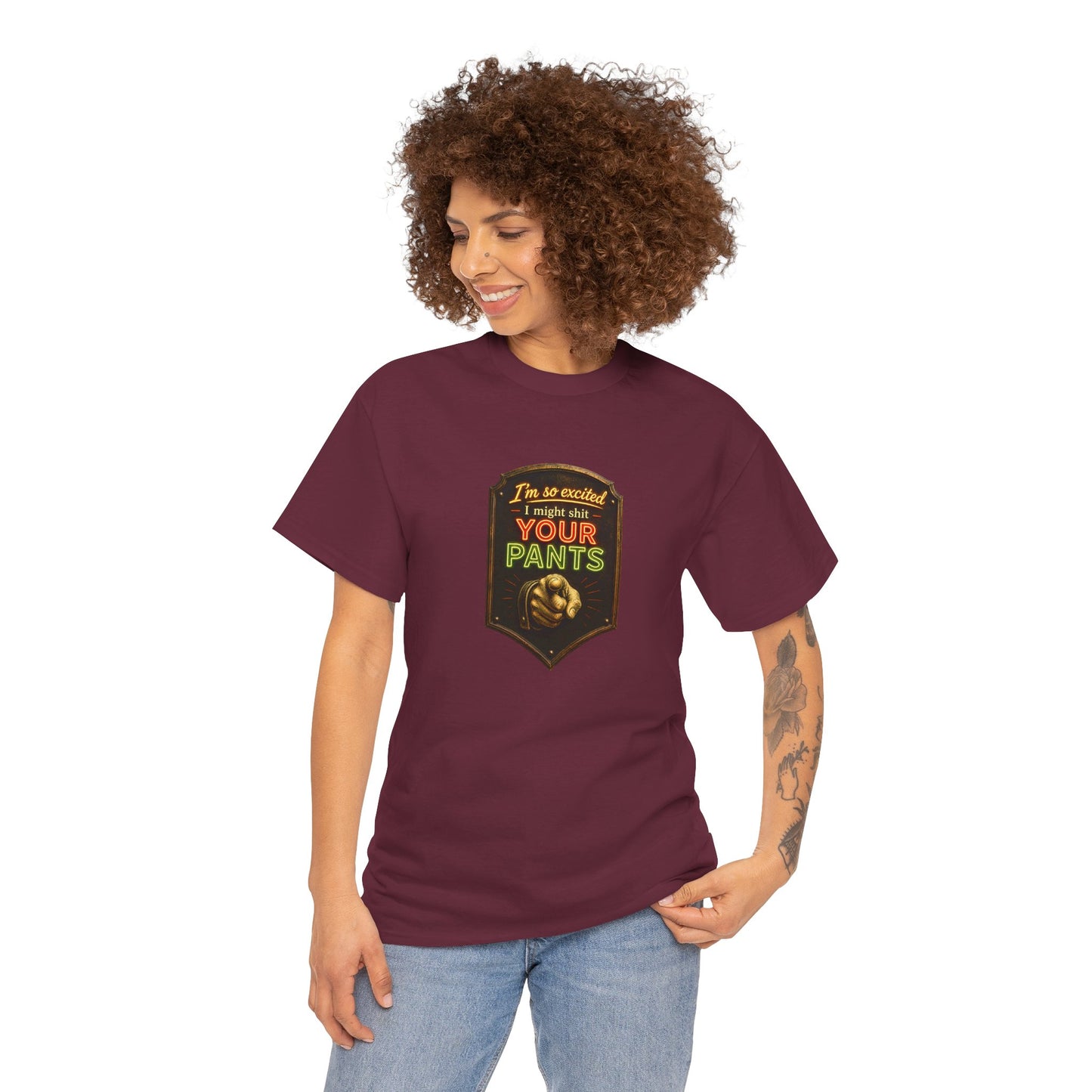 Shit YOUR pants - Unisex Heavy Cotton Tee