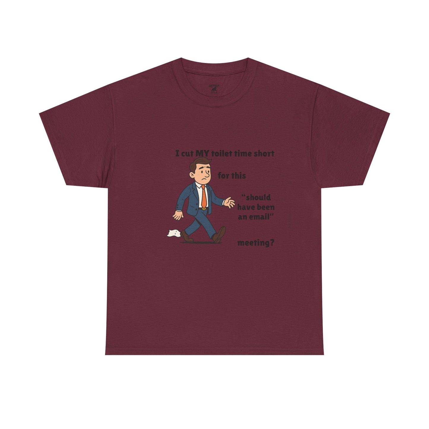 Toilet Time - Unisex Cotton Crew Tee