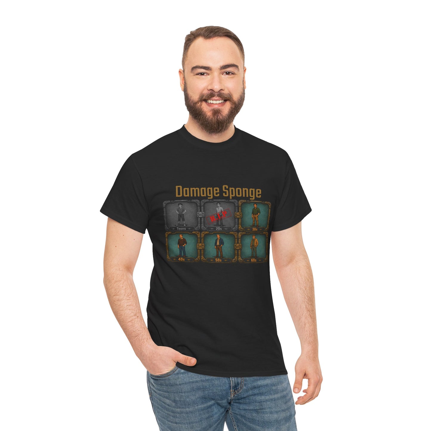 Damage Sponge - Unisex Heavy Cotton Tee