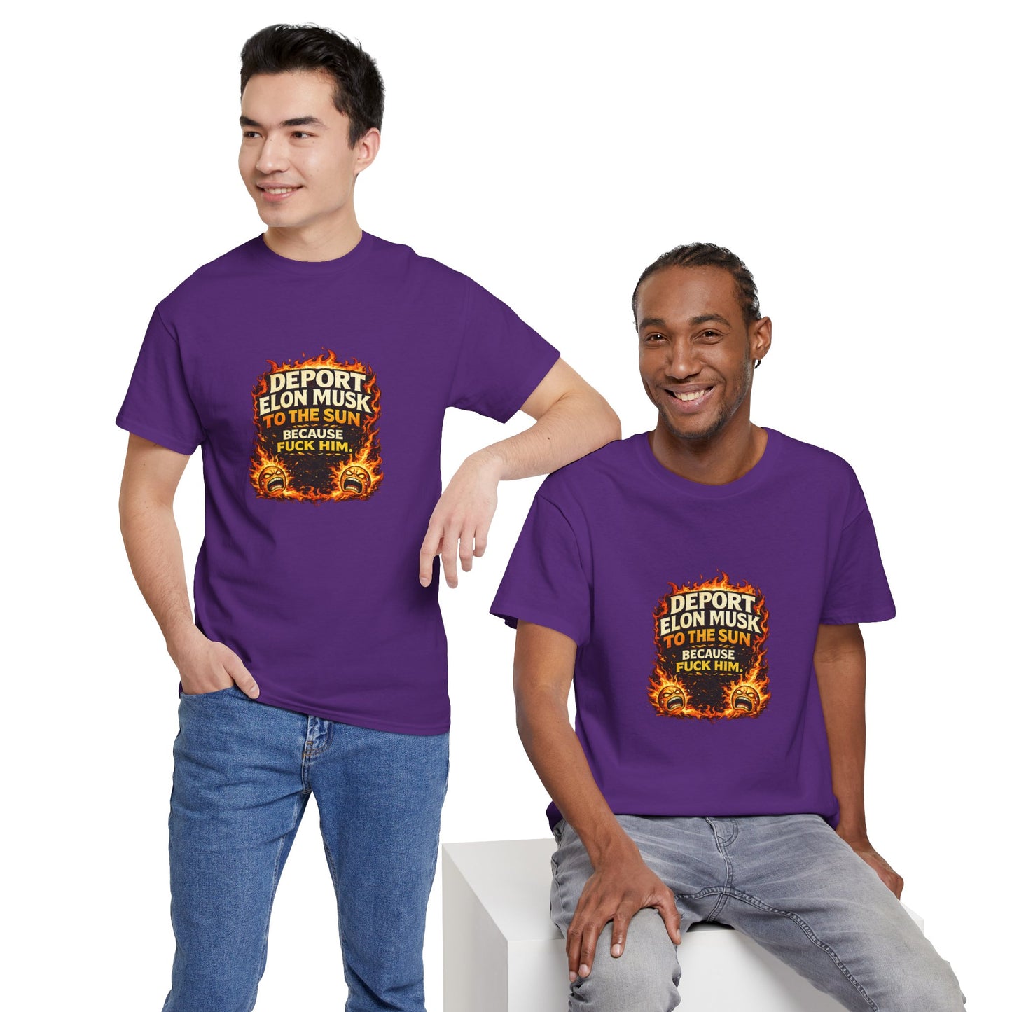 Deport Musk - Unisex Heavy Cotton Tee