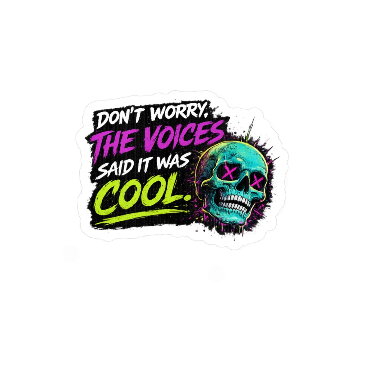 The Voices - Kiss-Cut Vinyl Decals
