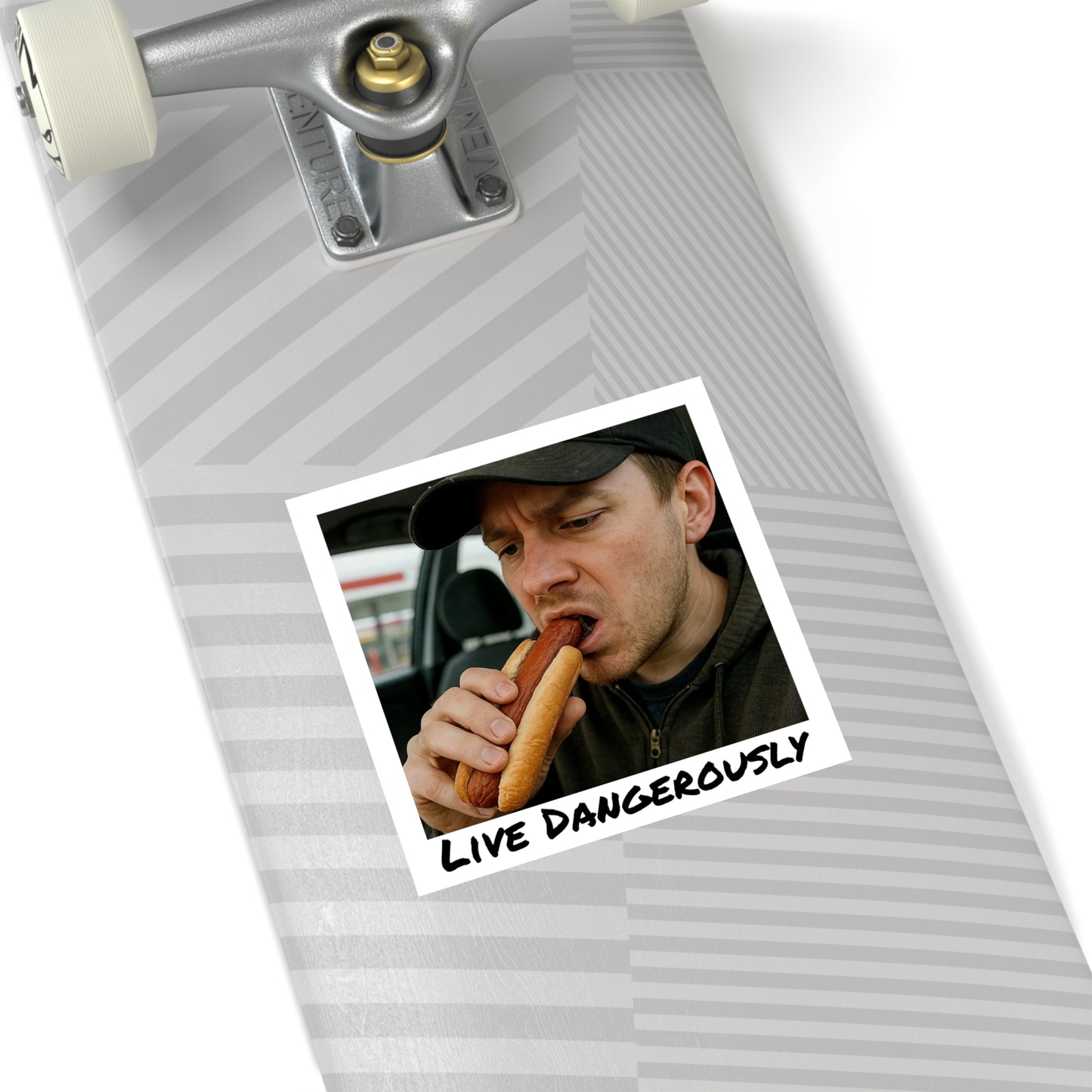 Liver Dangerously - Square Stickers