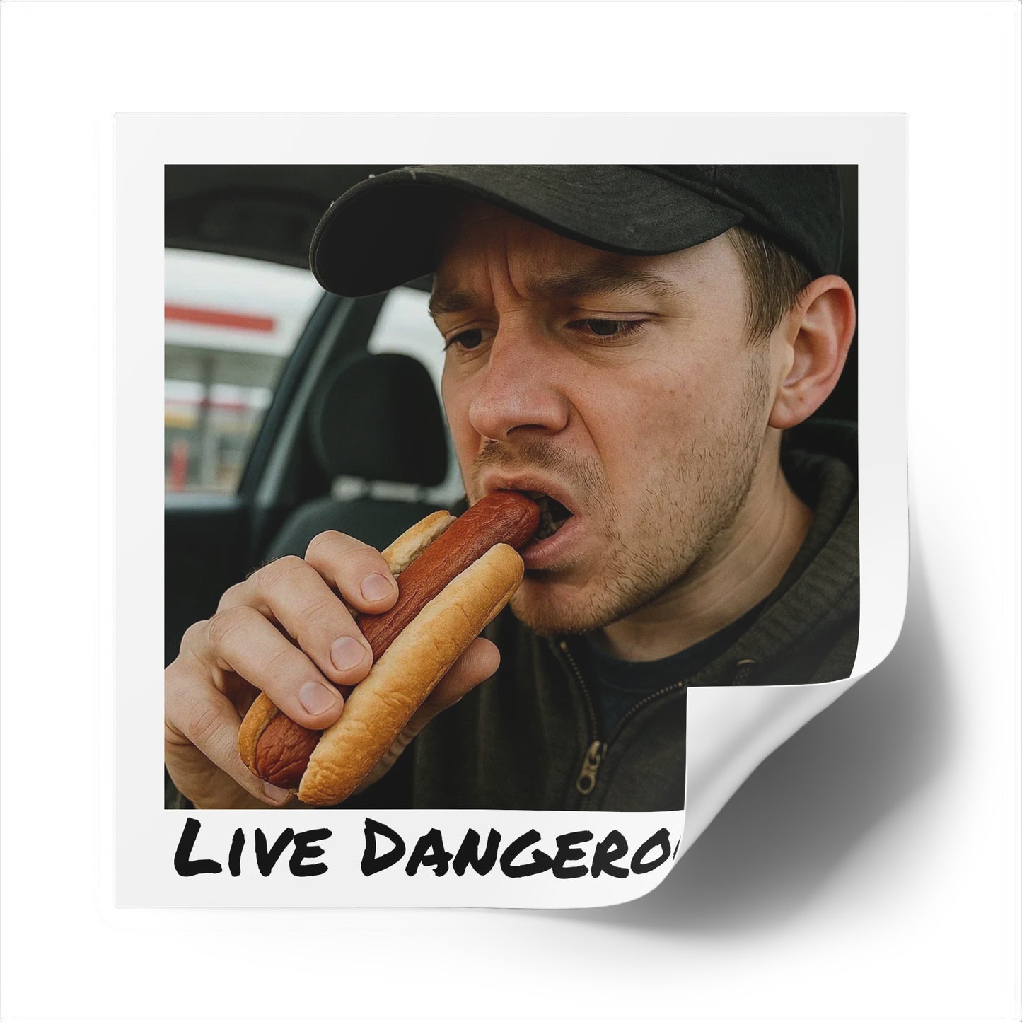 Liver Dangerously - Square Stickers