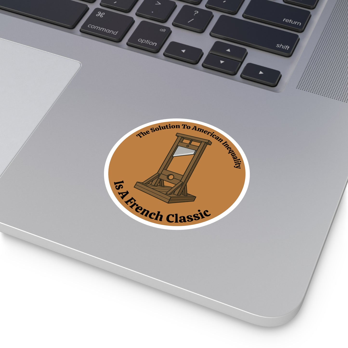 French Classic - Round Vinyl Sticker