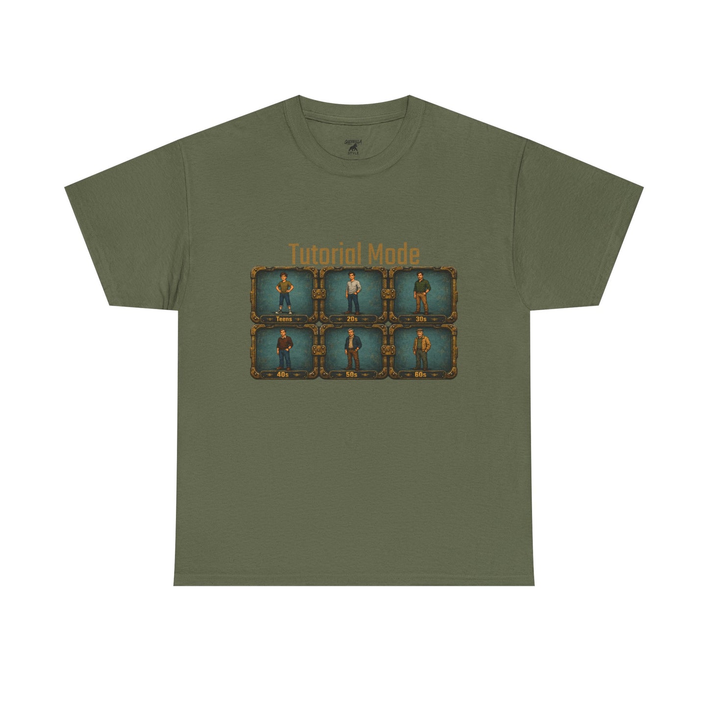 Tutorial Mode - Unisex Heavy Cotton Tee