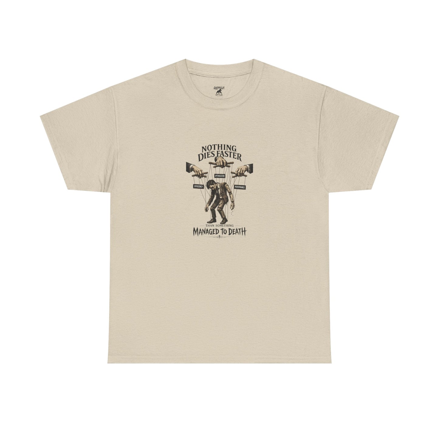 Managed to Death - Unisex Heavy Cotton Tee