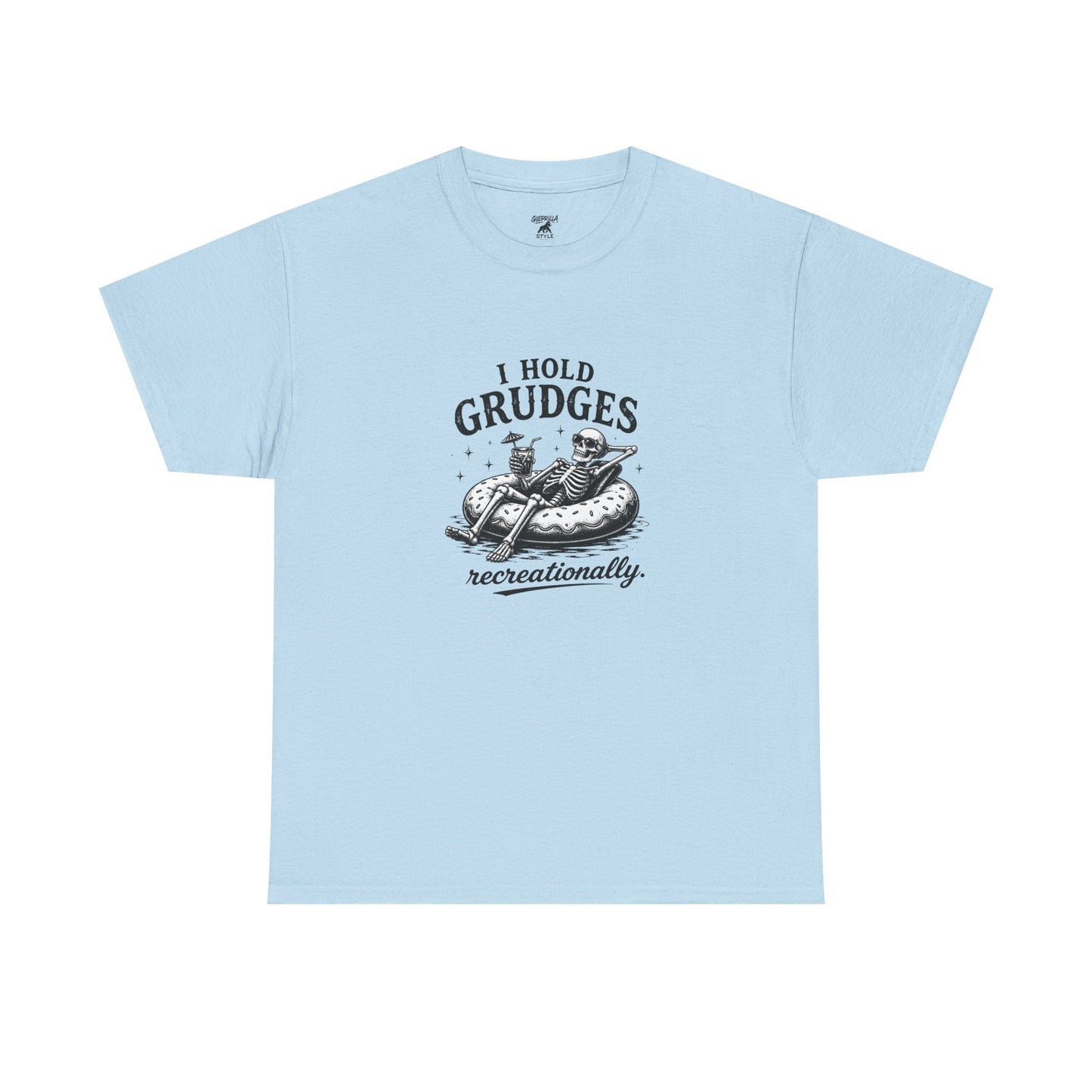 I Hold Grudges - Unisex Heavy Cotton Tee