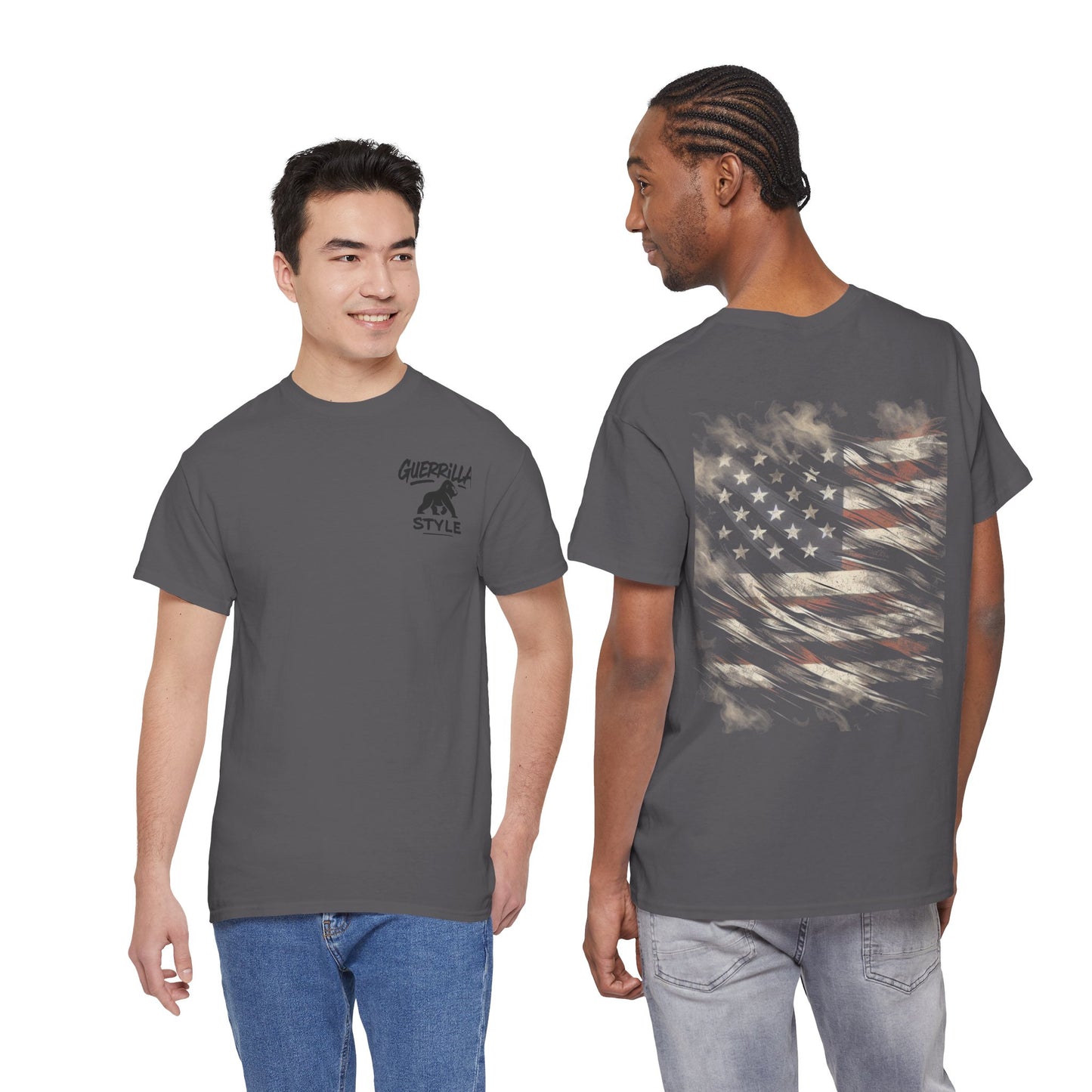 Guerrilla Style Patriot - Unisex Heavy Cotton Tee