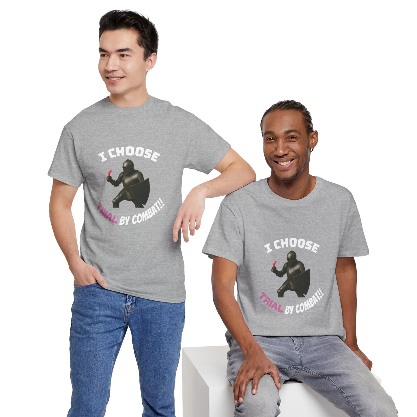 Trial by Combat - Unisex Heavy Cotton Tee