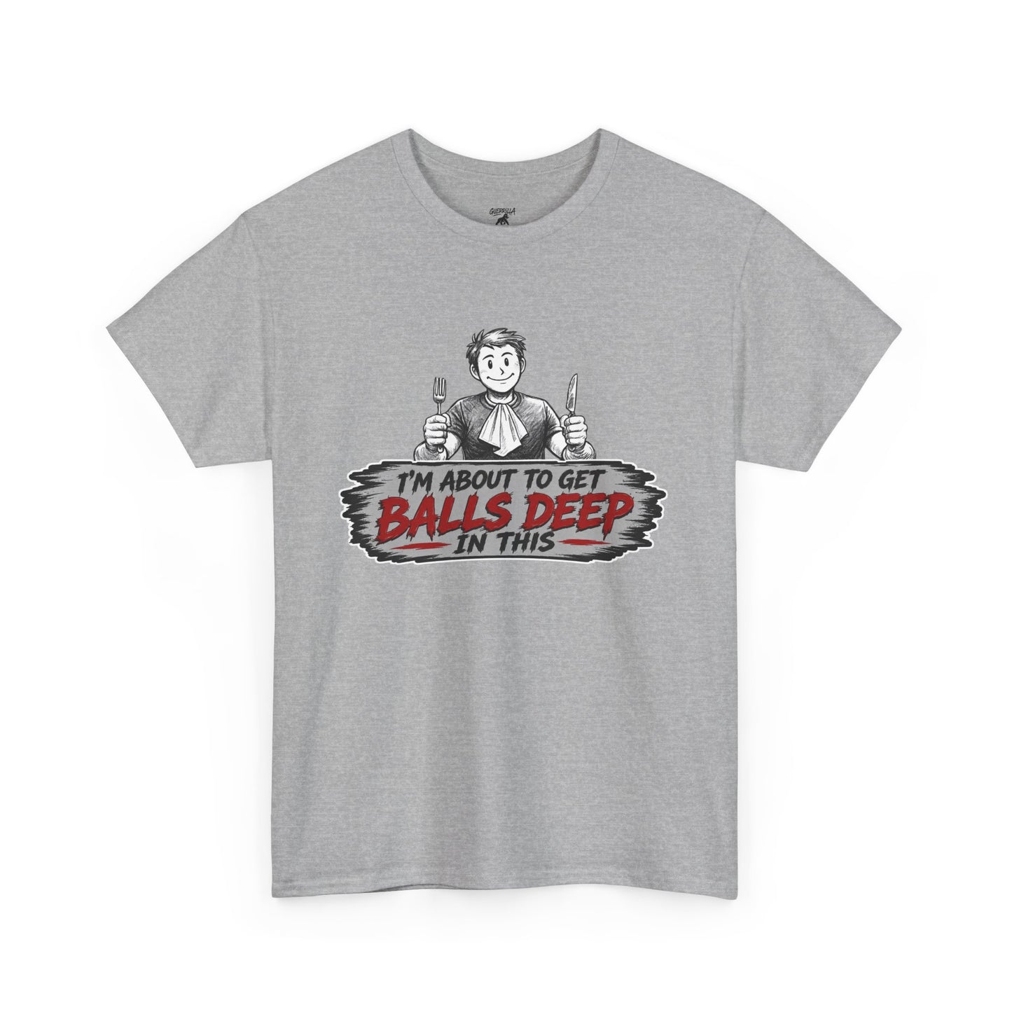 Balls Deep - Unisex Heavy Cotton Tee