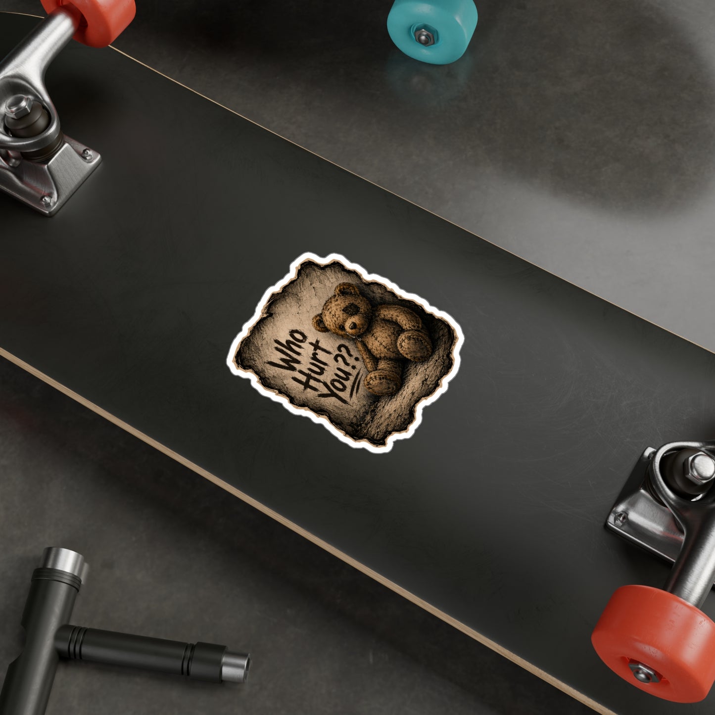 Who Hurt You - Kiss-Cut Vinyl Decals