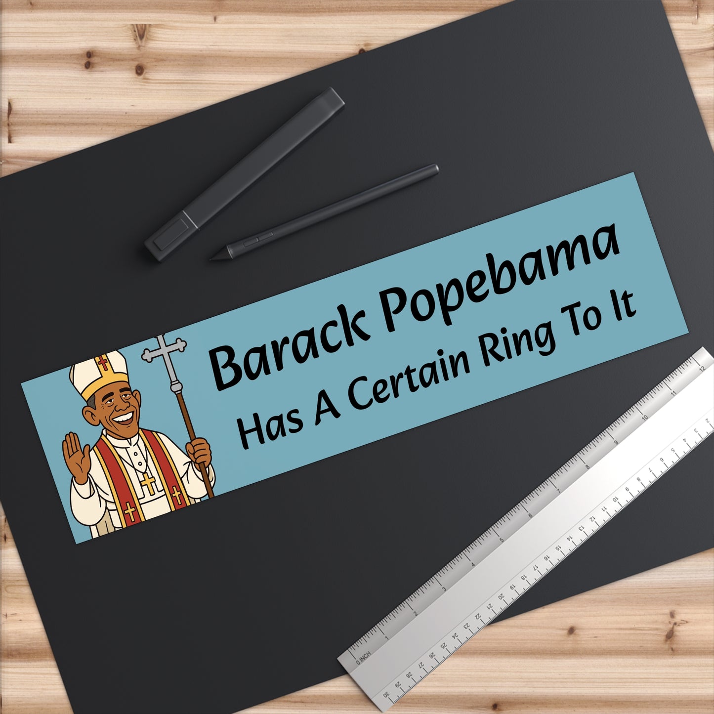 Barack Popebama - Bumper Sticker