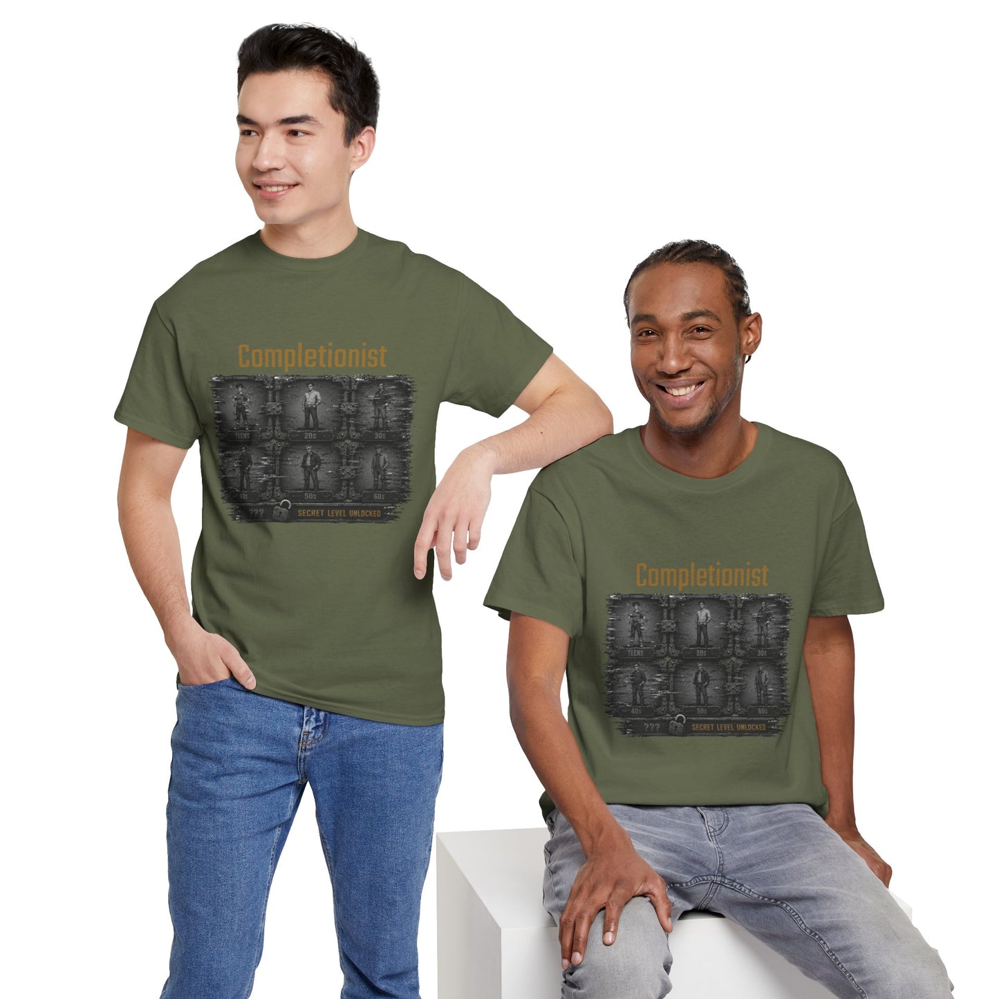 Completionist - Unisex Heavy Cotton Tee