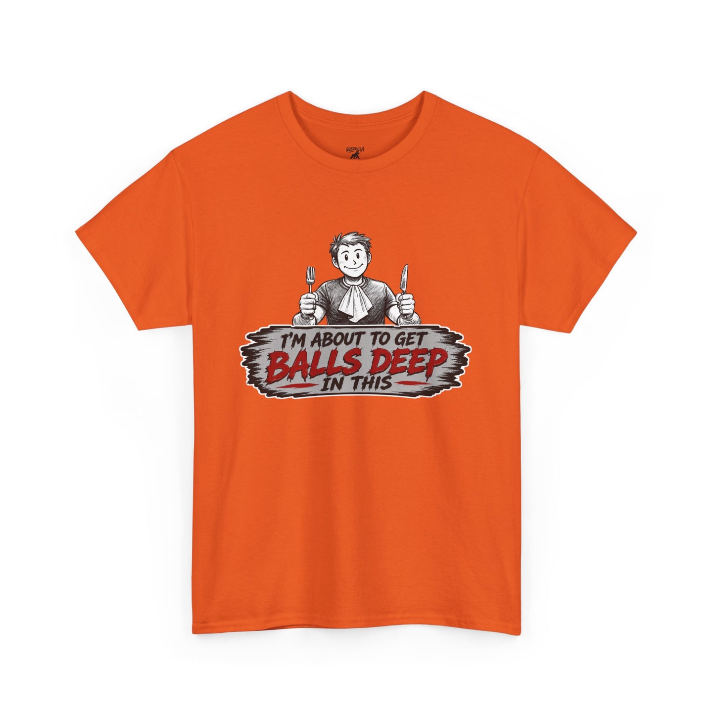 Balls Deep - Unisex Heavy Cotton Tee
