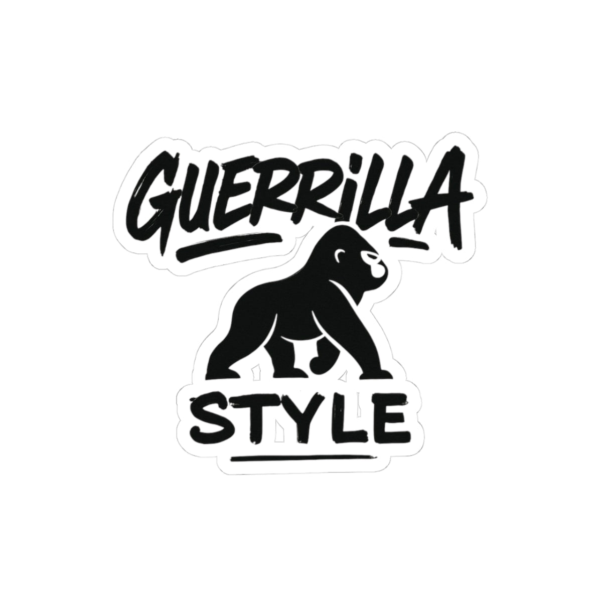 Guerrilla Style - Sticker