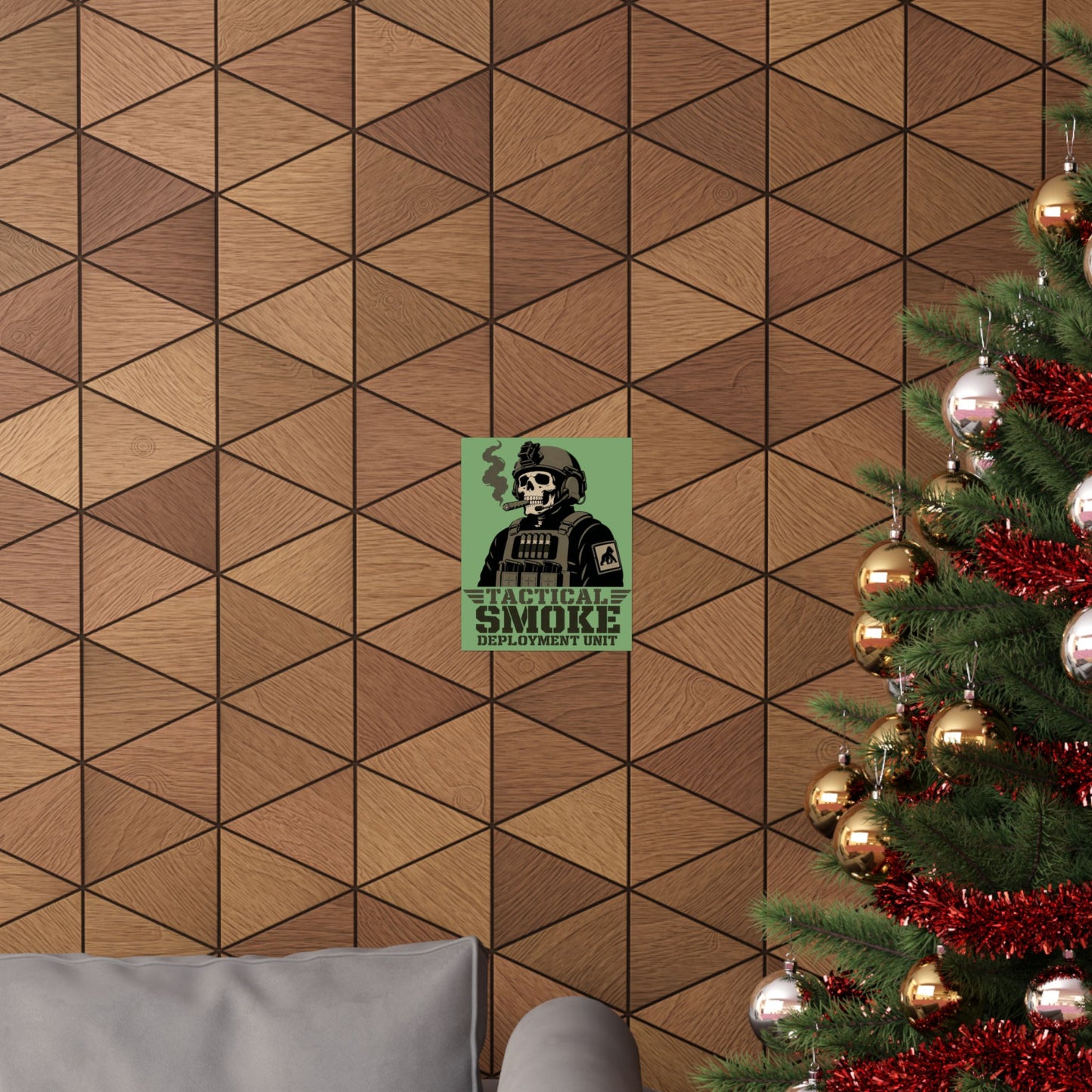 Tactical Smoke - Matte Vertical Posters