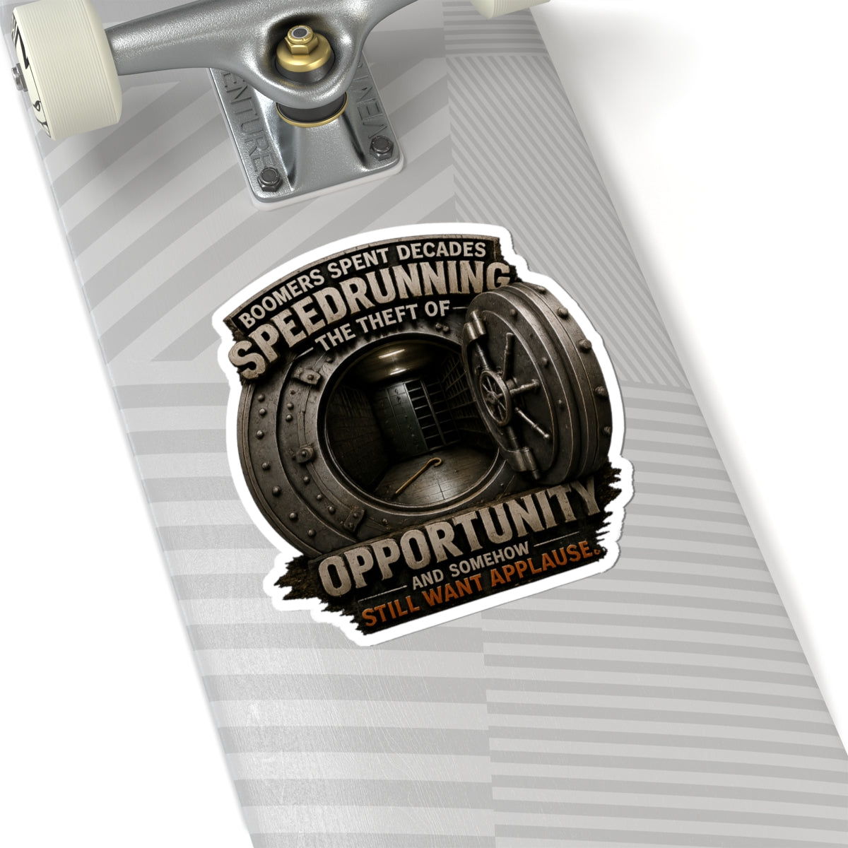 Speedrunning Boomers - Kiss-Cut Sticker