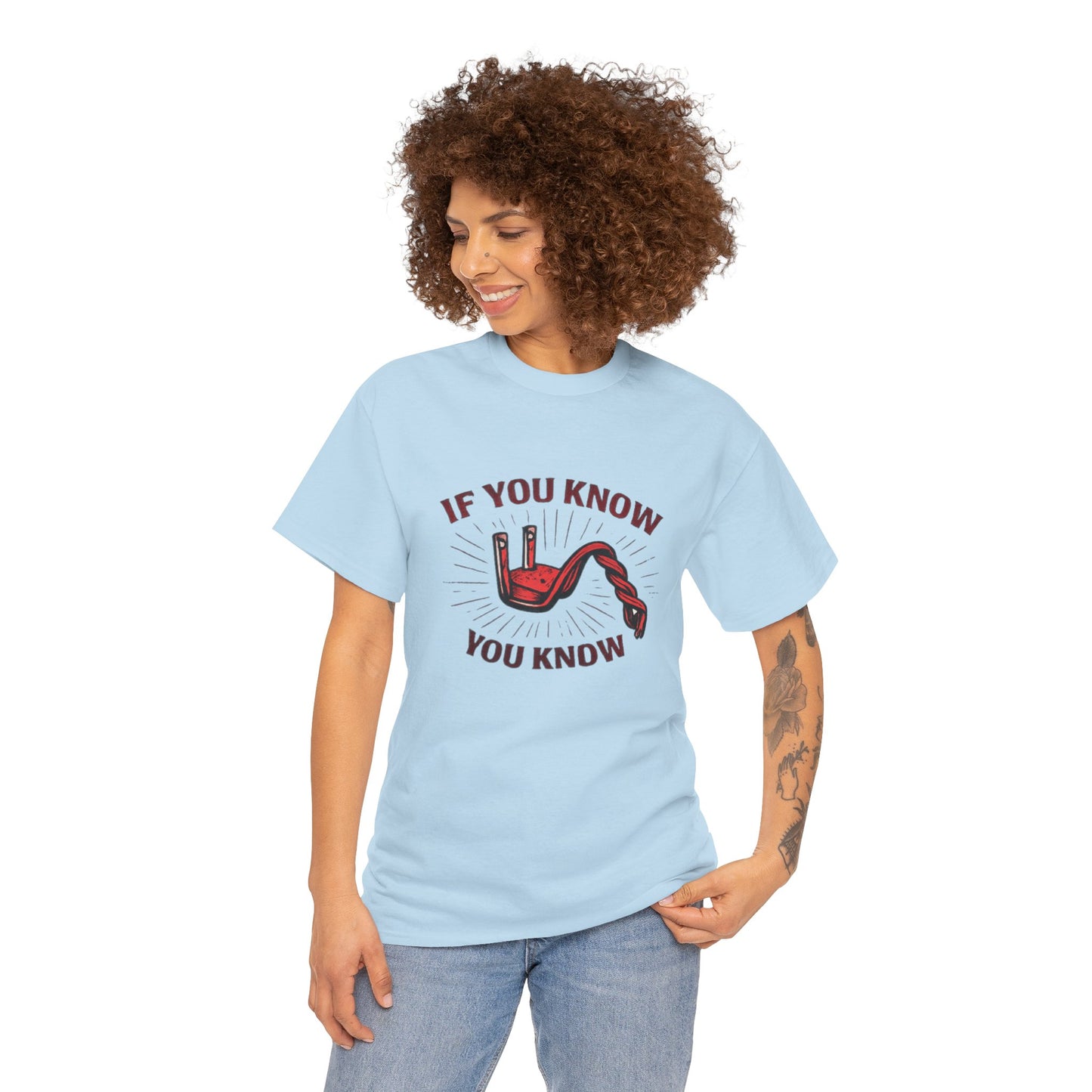 If You Know You Know - Unisex Heavy Cotton Tee