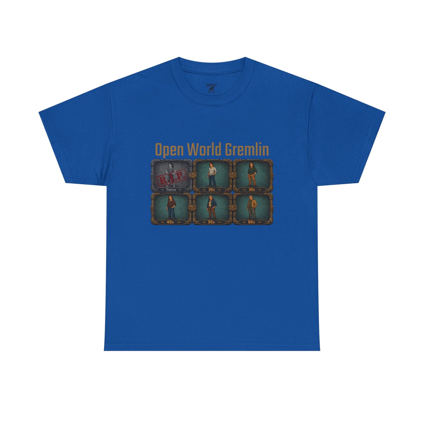 Open World Gremlin - Unisex Heavy Cotton Tee