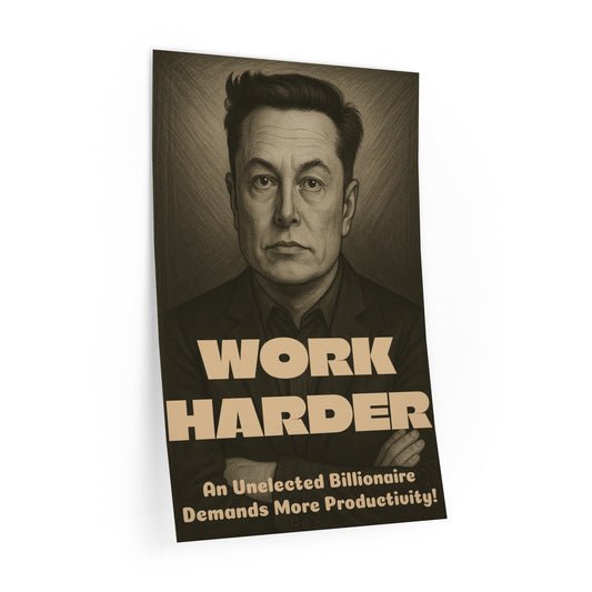 Work Harder - Wall Decals