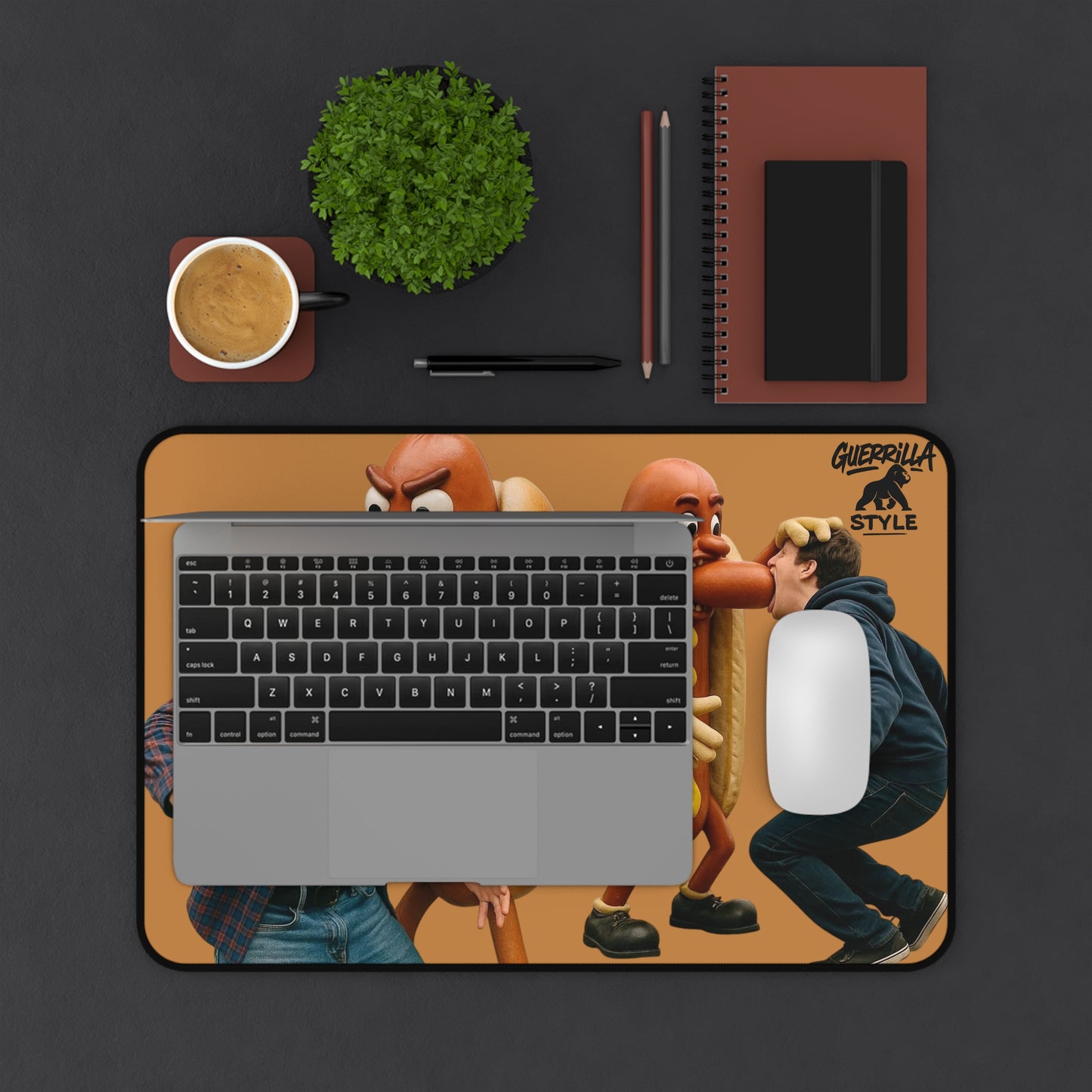 The Hotdog Chronicles - Desk Mat