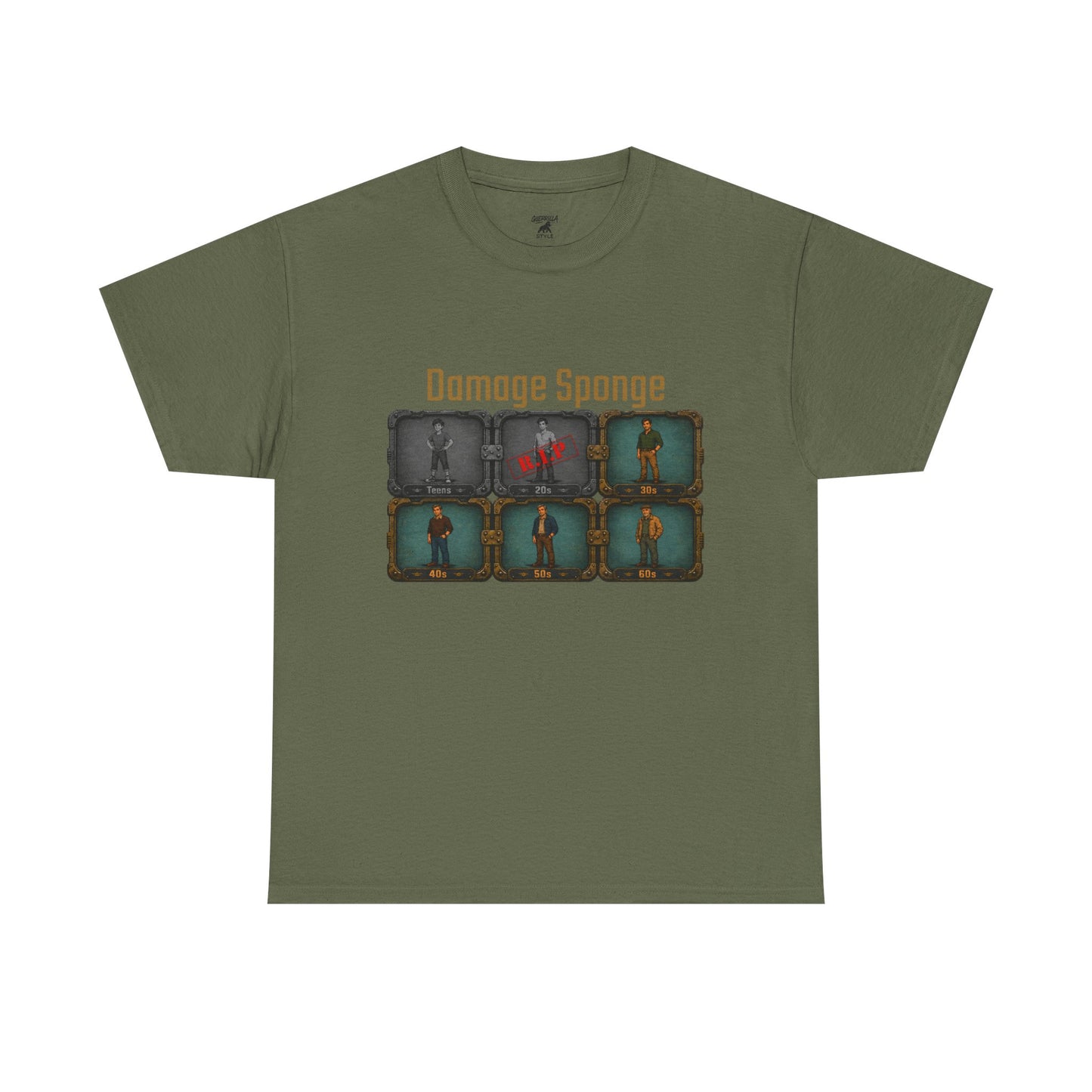 Damage Sponge - Unisex Heavy Cotton Tee