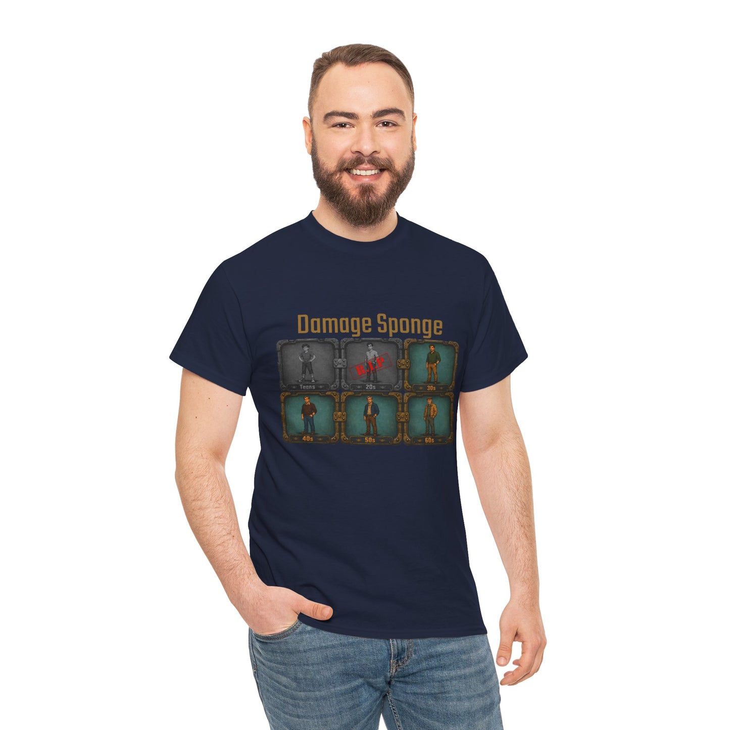 Damage Sponge - Unisex Heavy Cotton Tee