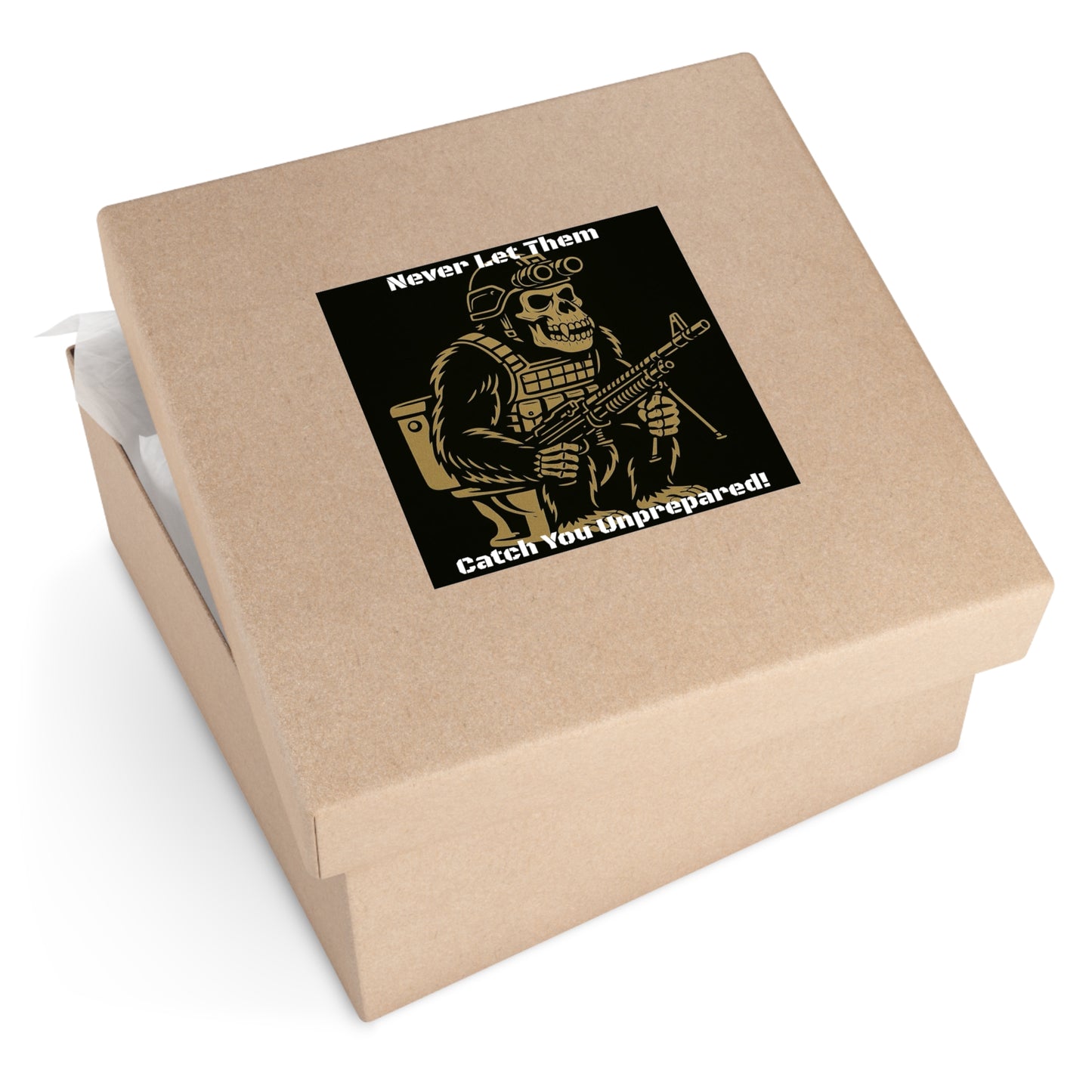 Be prepared - Square Sticker