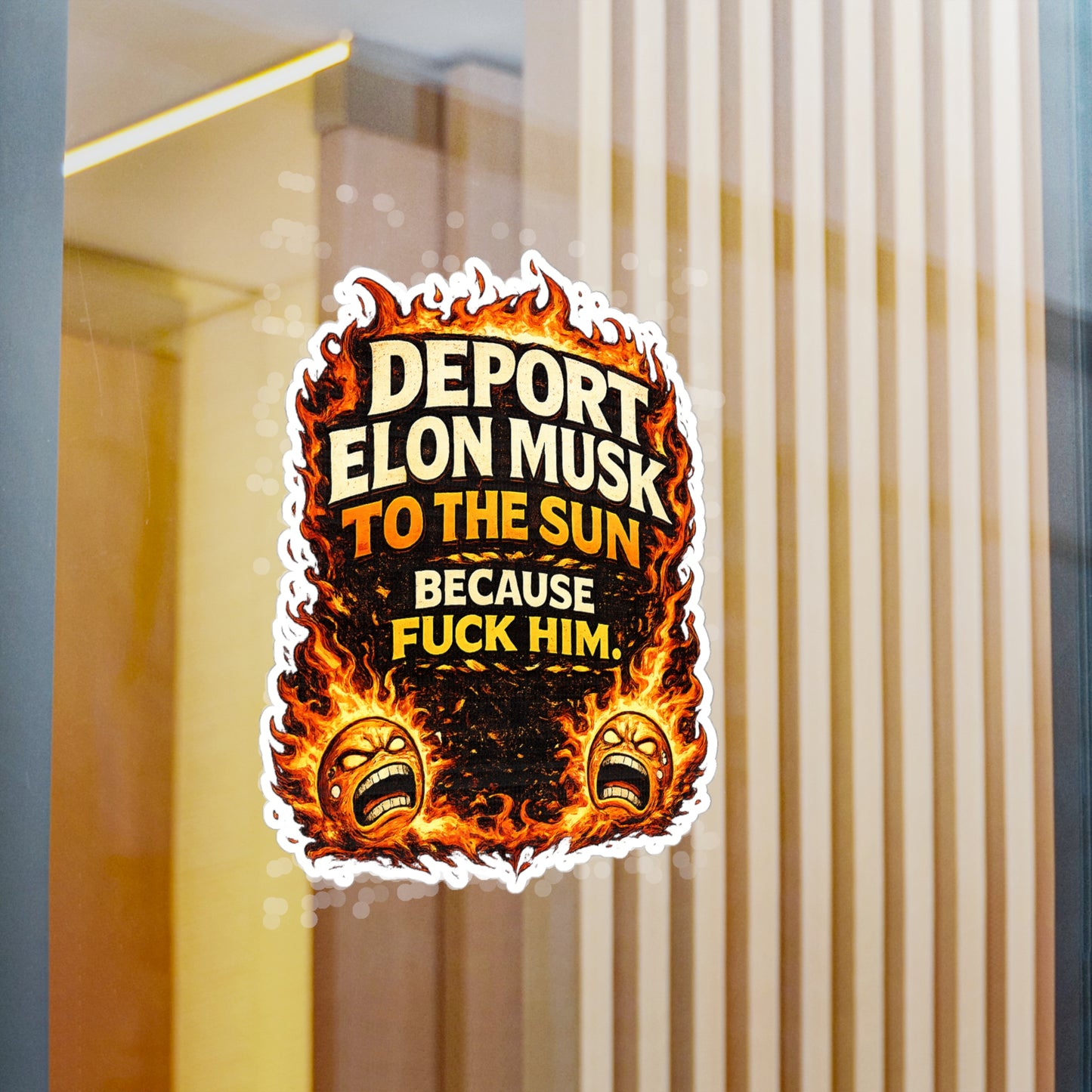 Deport Musk - Kiss-Cut Vinyl Decals