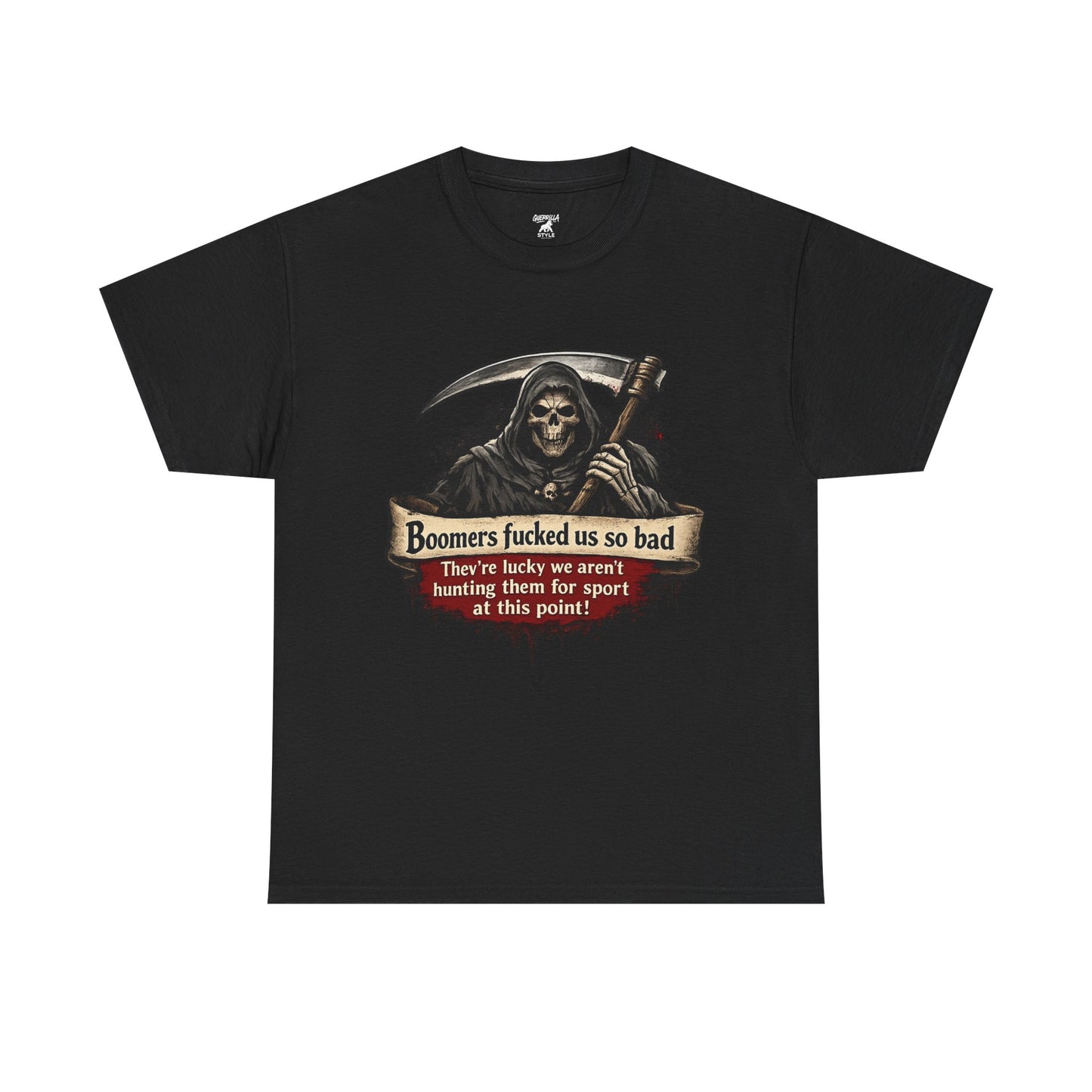 Boomers Fucked Us - Unisex Heavy Cotton Tee