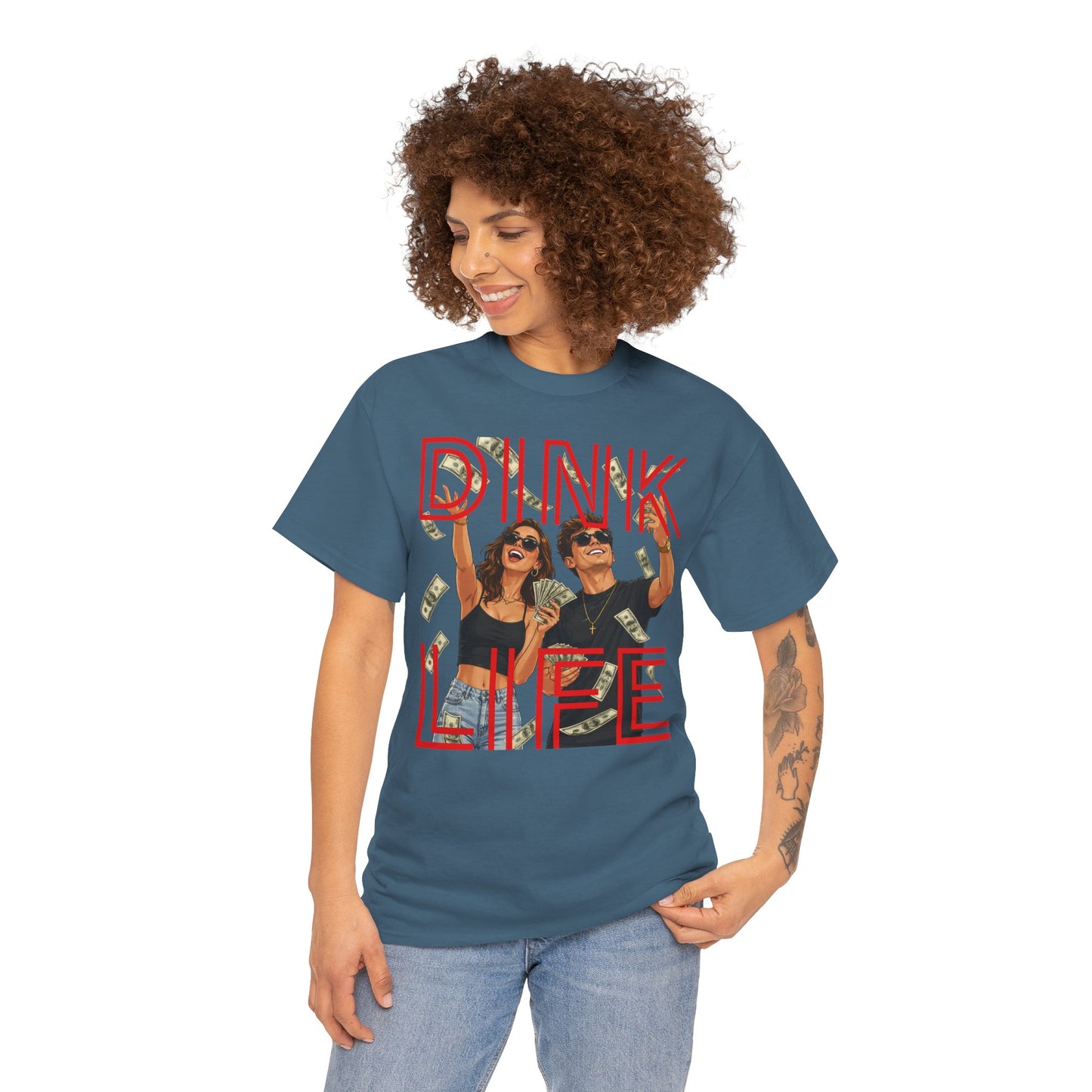 DINK LIFE - Unisex Heavy Cotton Tee
