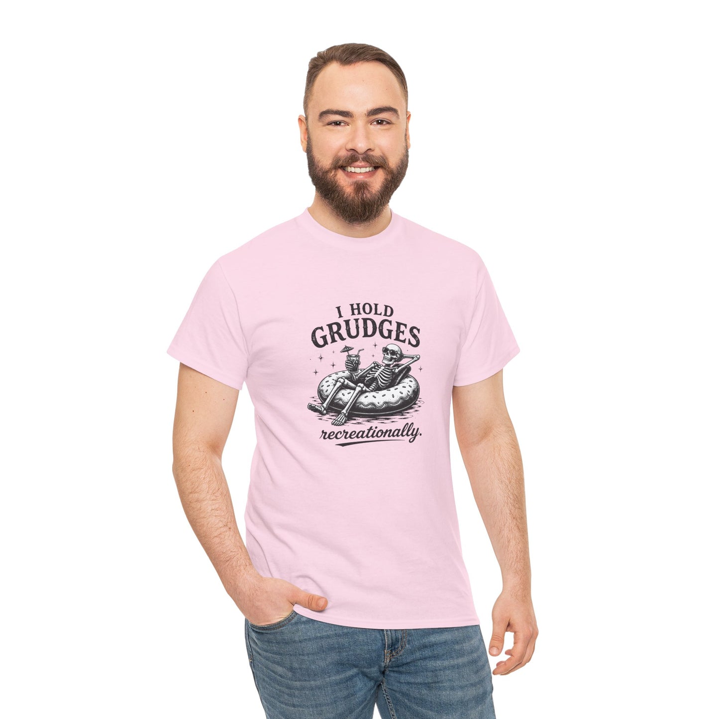 I Hold Grudges - Unisex Heavy Cotton Tee
