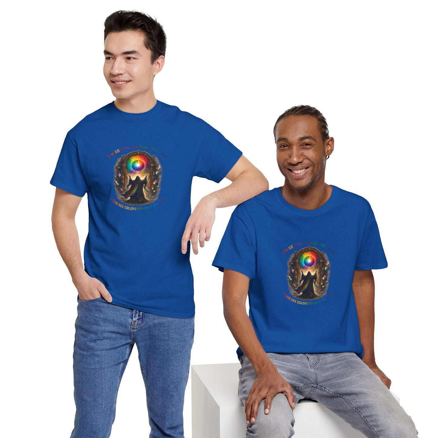 Spectrum Deep - Unisex Heavy Cotton Tee
