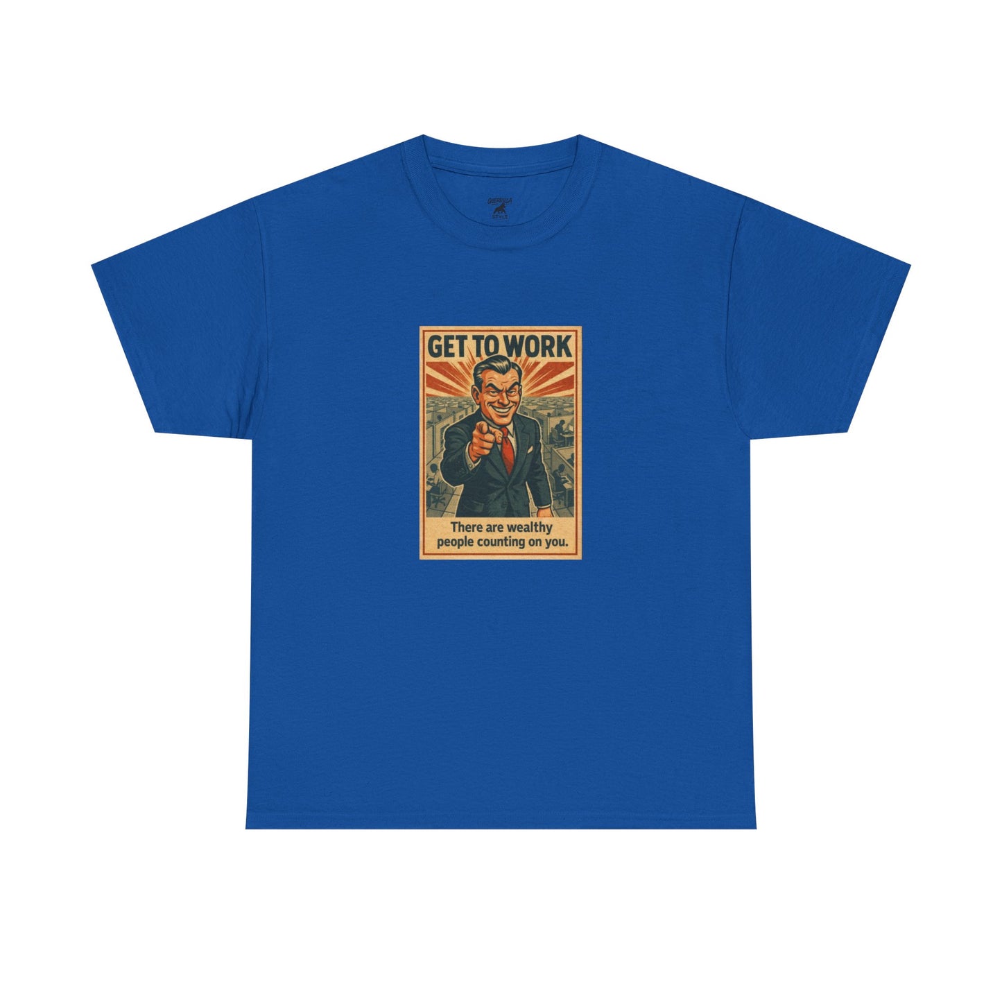 Get To Work - Unisex Heavy Cotton Tee