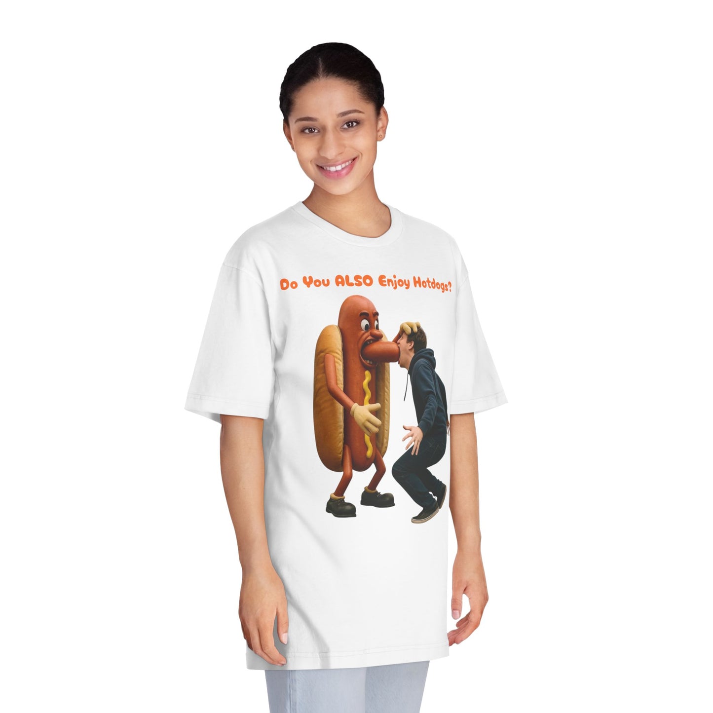 Do You ALSO Enjoy Hotdogs? - Unisex Classic Crewneck T-Shirt