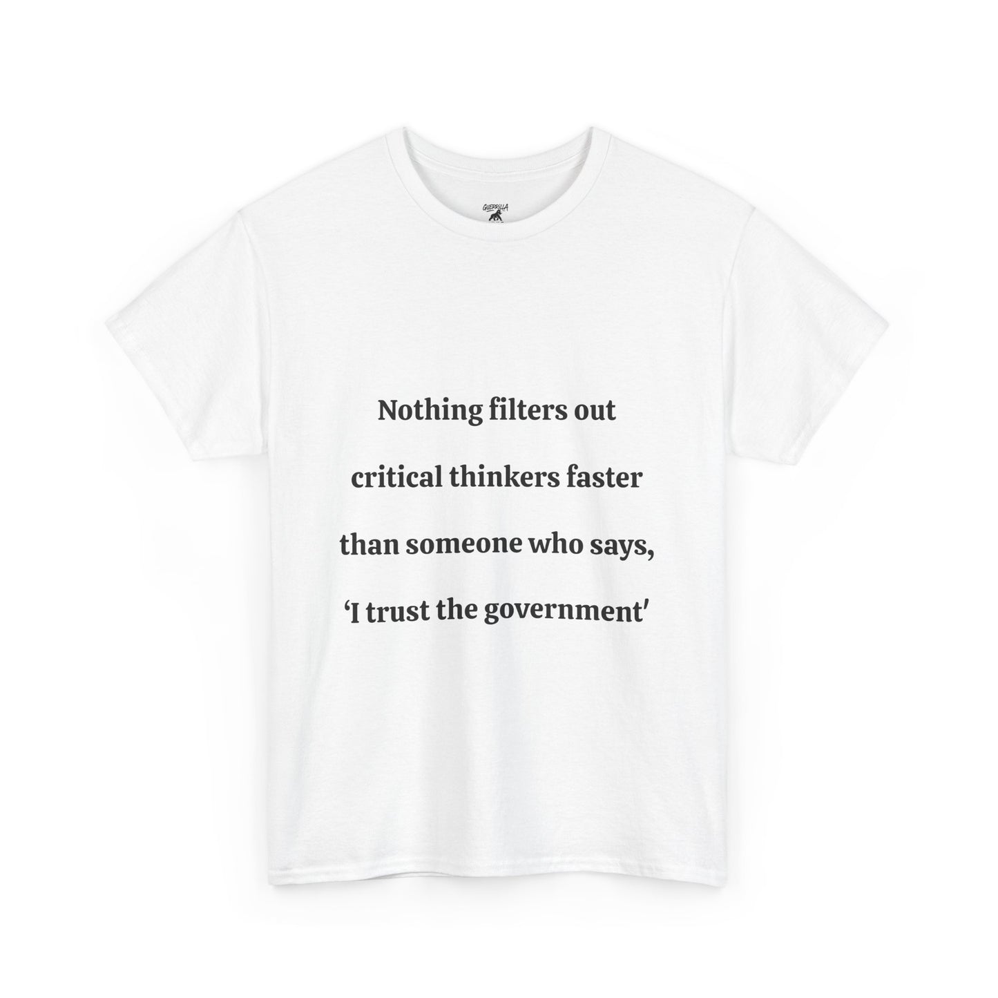 Critical Thinkers - Unisex Heavy Cotton Tee