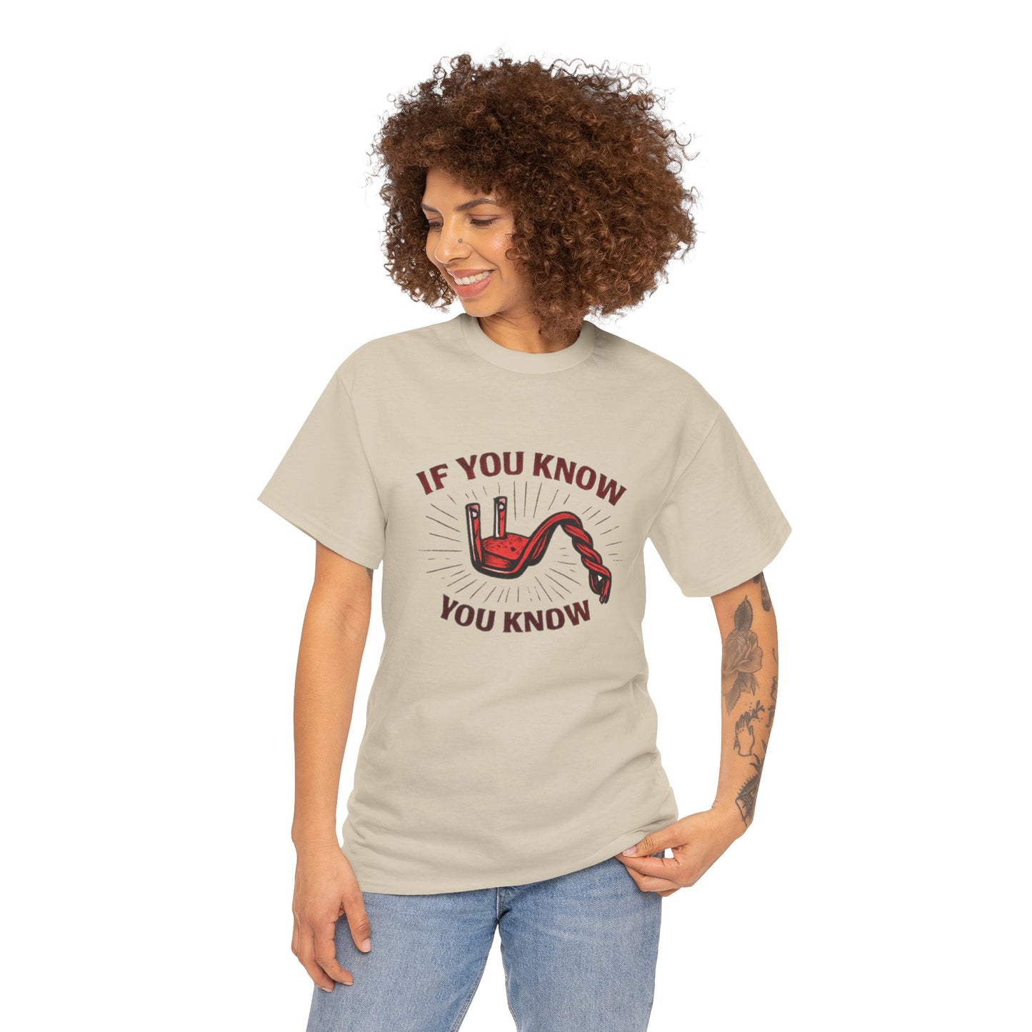 If You Know You Know - Unisex Heavy Cotton Tee