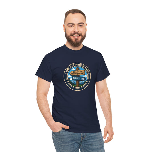 Which is Further - Unisex Heavy Cotton Tee