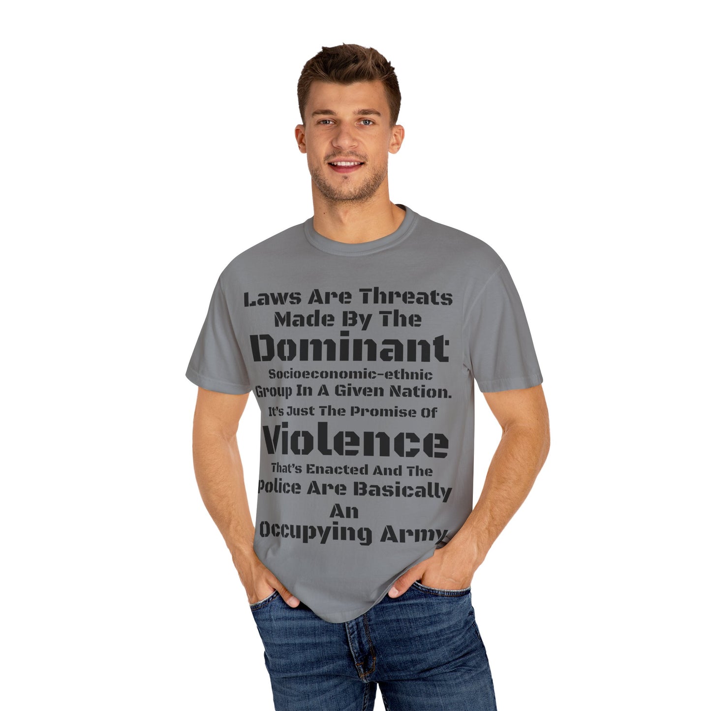 Laws Are Threats - T-shirt