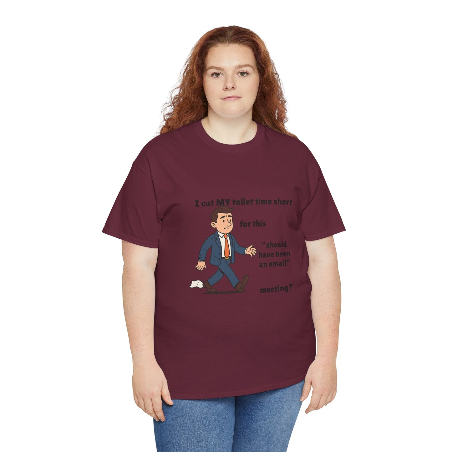 Toilet Time - Unisex Cotton Crew Tee