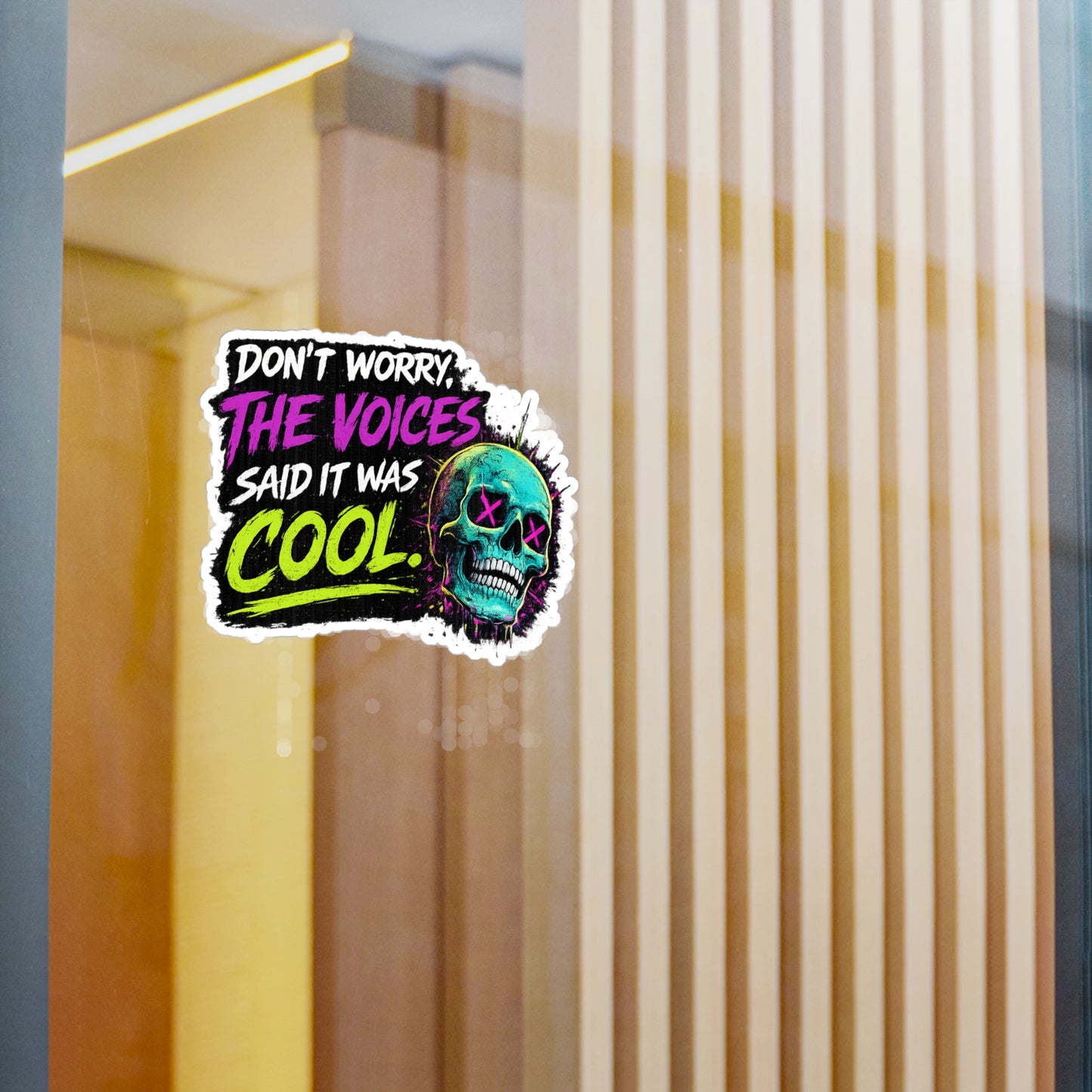 The Voices - Kiss-Cut Vinyl Decals