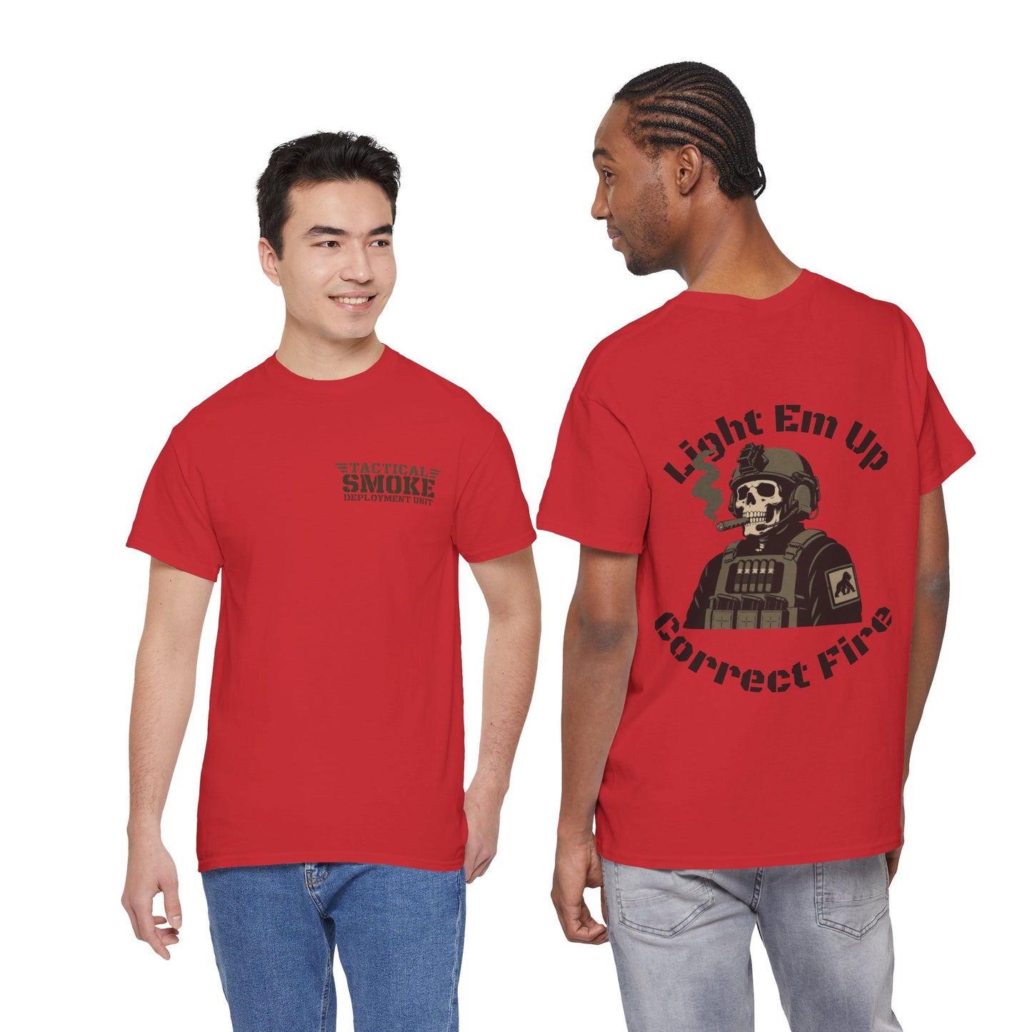 Tactical Smoke - Unisex Heavy Cotton Tee